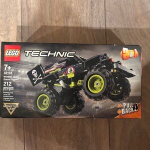 Lego Technic Black Grave Digger Monster Truck Building Set